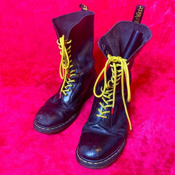 Dr. Martens Other - Dr martens black tall lace up boot 12